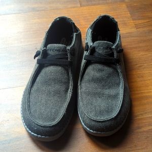 Skechers grey sz 3 boys